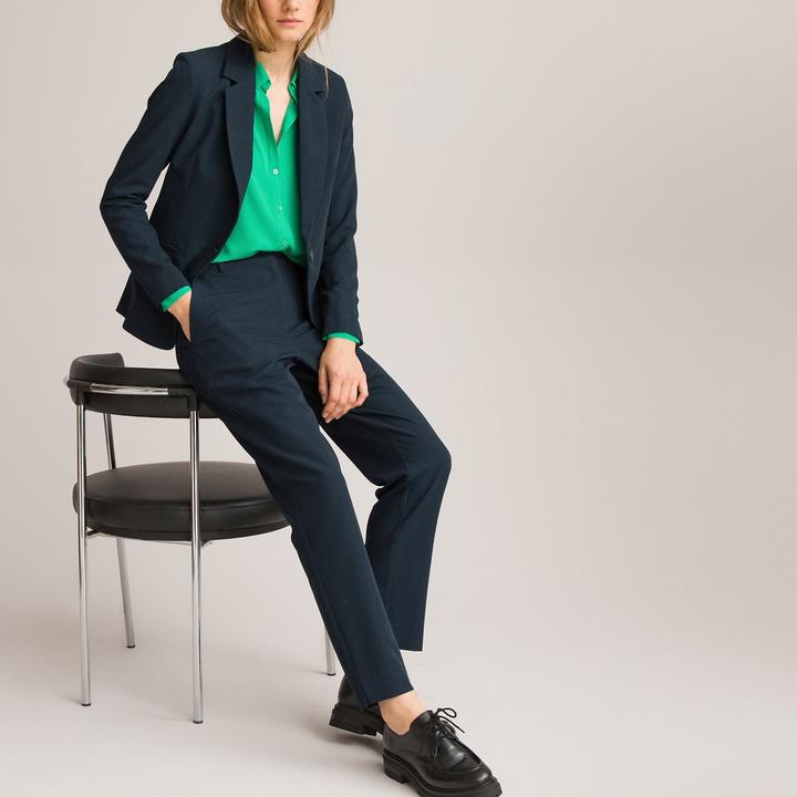 Image du produit La Redoute Collections Pantalon tube longueur 7/8 (42)