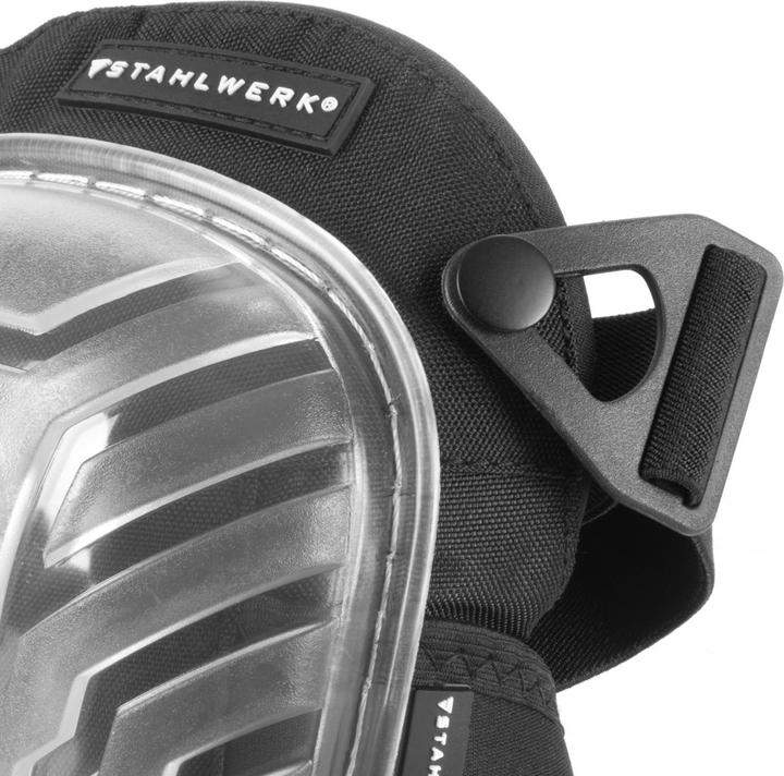 Produktbild Stahlwerk Profi Knieschoner, Knieschützer, Kniepolster formstabil, hochbelastbar