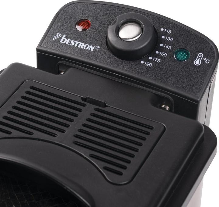 Actual product image Bestron Best deep fryer 1.2L AF100CO copper 1000W