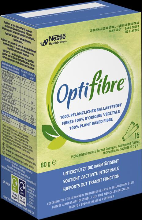Produktbild Optifibre Pulver 16 Beutel (16 Stück, Pulver, Granulat, 80 g)