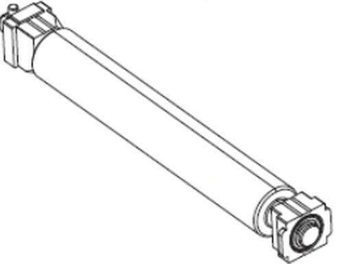 Actual product image Zebra ZT410 PLATEN ROLLER