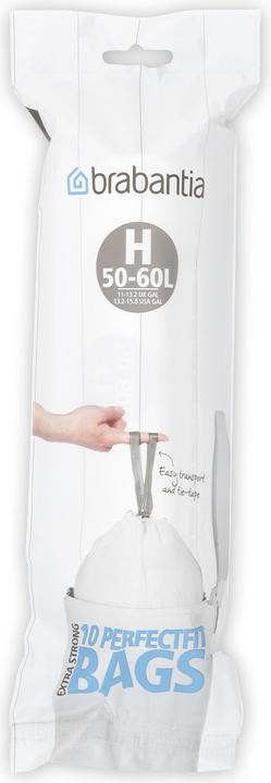 Productafbeelding Brabantia PerfectFit maat H, 50l (10 x, 60 l)
