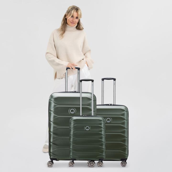 Produktbild Delsey Meteor 4 Rollen Kofferset 3-teilig mit Dehnfalte (215 l)