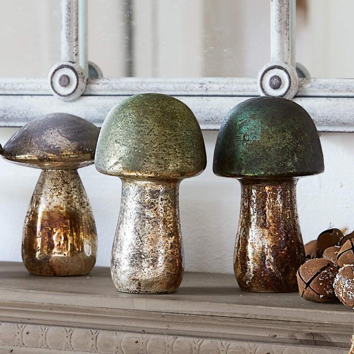 Actual product image Loberon Decorative mushrooms set of 5 Grana