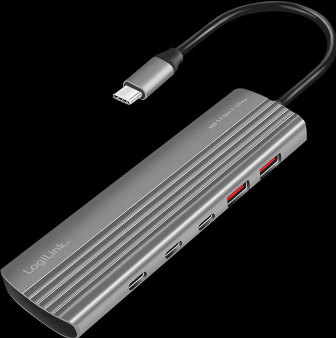 Image du produit LogiLink UA0415 (USB-C, 7 Ports)