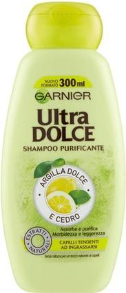 Actual product image Garnier Ultra Dolce Shampoo Sweet Clay & Cedar for Oily Hair 300mL (300 ml)