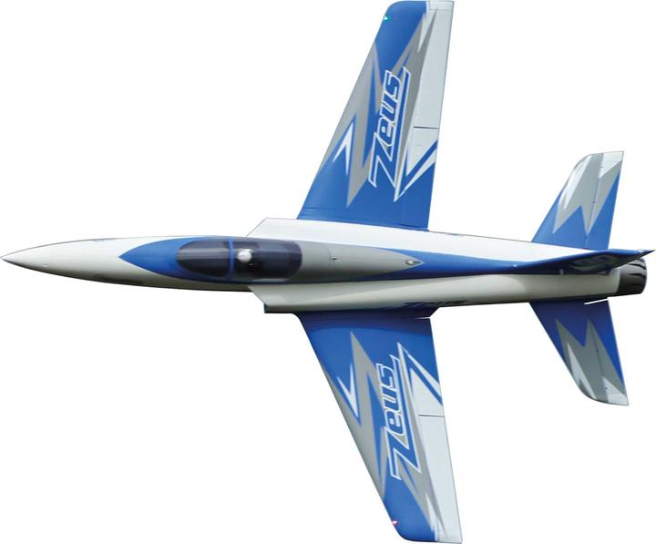 Actual product image Freewing Zeus 90mm PNP 8S Sport jet EDF (Blue) (Jet)