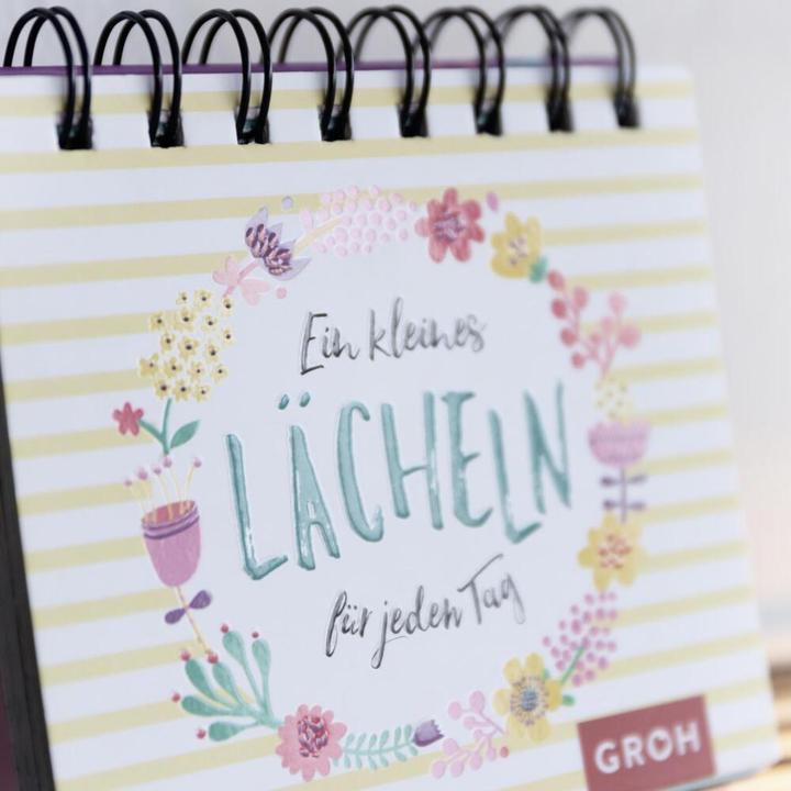 Actual product image Ein kleines Lächeln für jeden Tag (German, Groh publishing house, 2018)