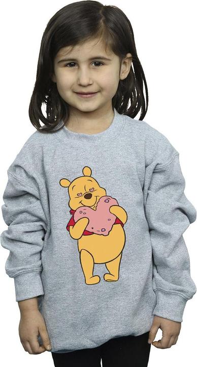 Actual product image Disney Girls Winnie The Pooh Heart Eyes Sweatshirt (104)