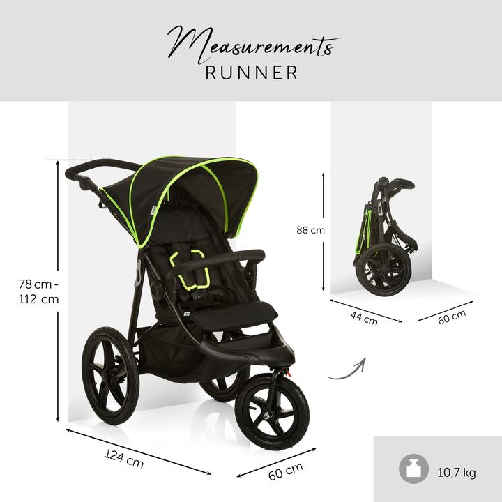 Actual product image Hauck Runner