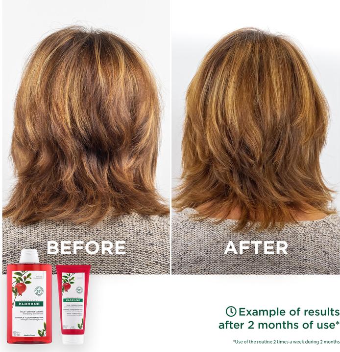 Produktbild Klorane Farbglanz Shampoo mit Granatapfel (400 ml, Flüssiges Shampoo)