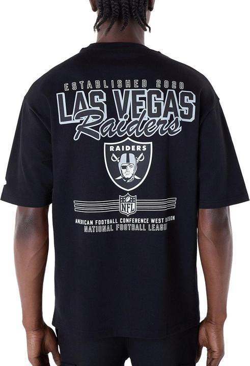 Image du produit New Era NFL Shirt - BACKPRINT Las Vegas Raiders noir (L)