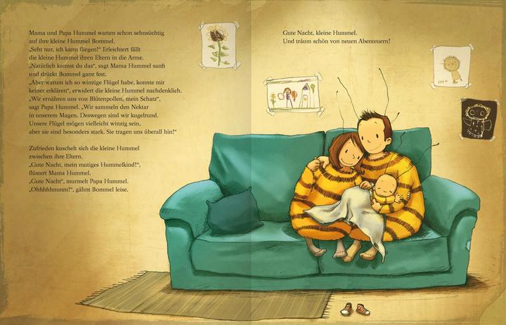 Image du produit Die kleine Hummel Bommel (Allemand, Joëlle Tourlonias, Maite Kelly, Britta Sabbag Sabbag, 2015)