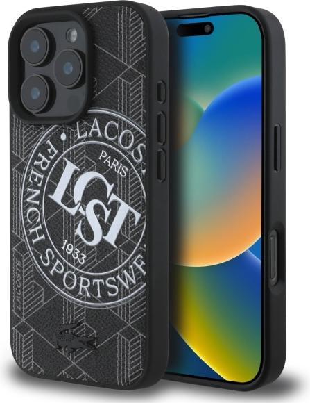 Produktbild Lacoste LCHMP16XPSWK iPhone 16 Pro Max 6.9" czarny/black hardcase Mono Sportswear MagSafe (Apple iPhone 16 Pro Max)