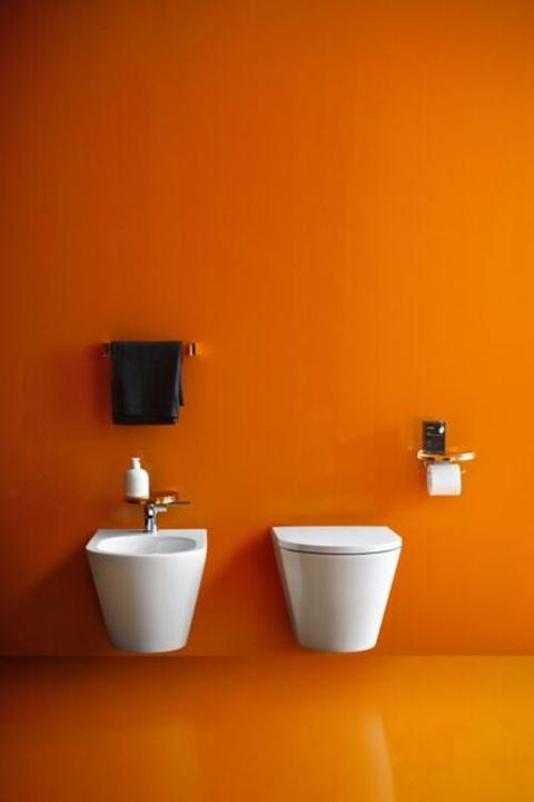 Image du produit Laufen Bidet mural KARTELL 1 trou de robinetterie blanc LCC