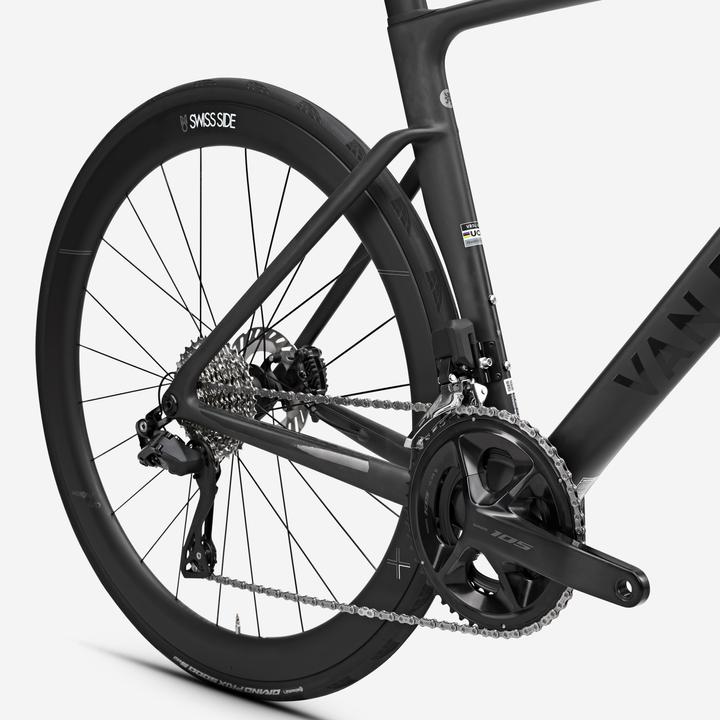 Produktbild Van rysel Rennrad Race RCR-R CF Shimano 105 Di2 Powermeter Schwarz
