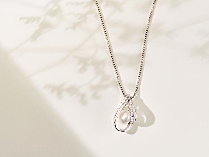 Actual product image Carat Pearls (Silver 925, 42 cm)