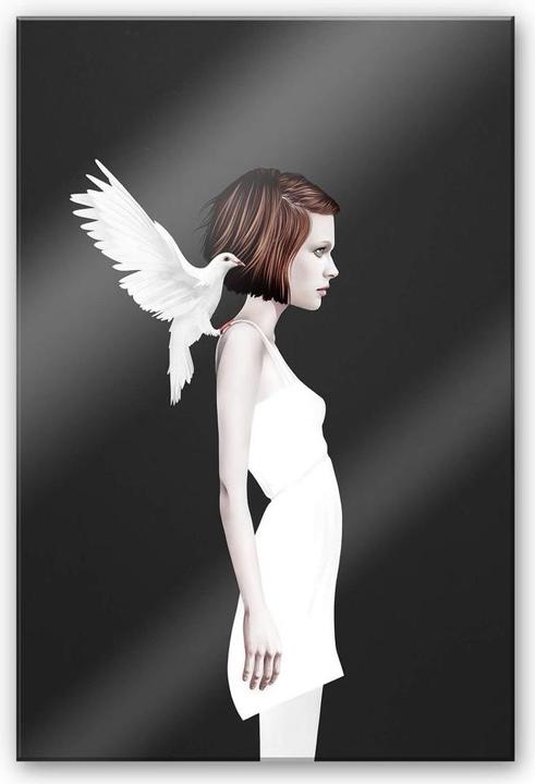 Produktbild Trenddeko Only you - Weisse Taube (100 x 150 cm)