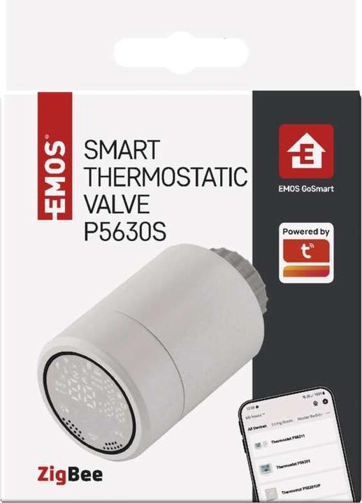 Produktbild Emos GoSmart Digitaler Heizkörperthermostat P5630S ZigBee