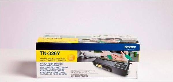 Actual product image Brother Tn-326y (Y)