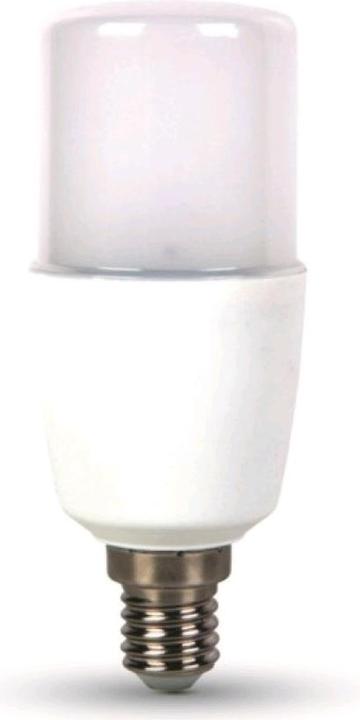 Immagine prodotto V-TAC VT2029 Lampadina LED 9W E14 T37 Plastica Bianco Caldo (E14, 9 W, 750 lm, G)