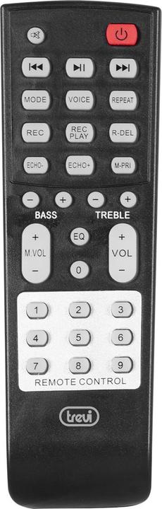 Image du produit Trevi XF 780 KB Enceinte à 2 voies Noir Filaire et sans fil (Fonctionnement sur piles)