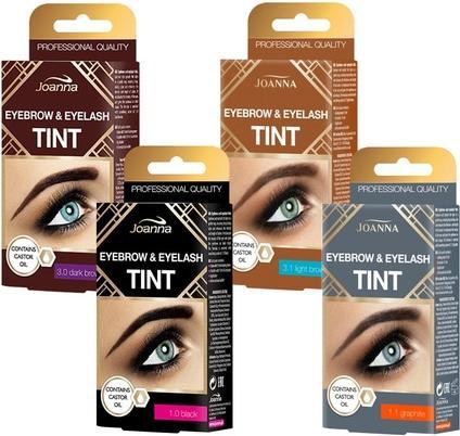 Joanna Henna For Eyebrows And Eyelashes Cream 3.0 Dark Brown 15Ml (15 ml)