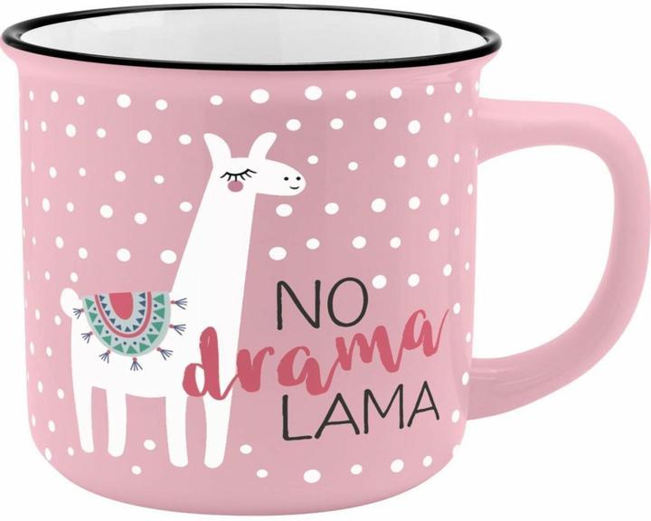 Immagine prodotto Sheepworld Tazza caffè No Drama, Lama 350 ml, 1 pezzo, Rosa (350 ml, 1 x)