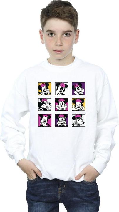 Produktbild Disney Minnie Mouse Squares Sweatshirt Jungen (140, 146)