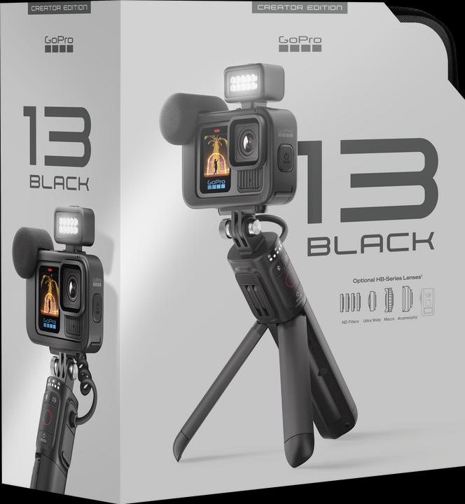 Produktbild GoPro HERO13 Black Creator Edition (60p, Bluetooth, WLAN)