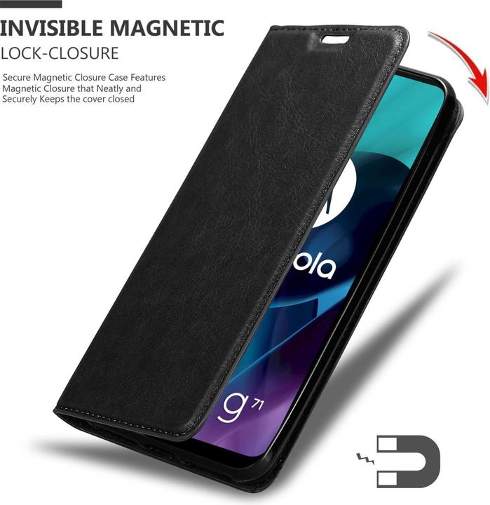 Immagine prodotto Cadorabo Libro Invis. Coperchio magnetico (Motorola Moto G71 5G)