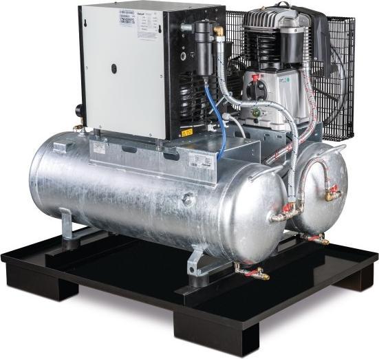 Produktbild Stürmer - Stationärer Kolbenkompressor AIRPROFI DUO 703/2x100/10 K - mit 2x 100 Liter-Druckluftbehäl (10 Bar, 200 l)