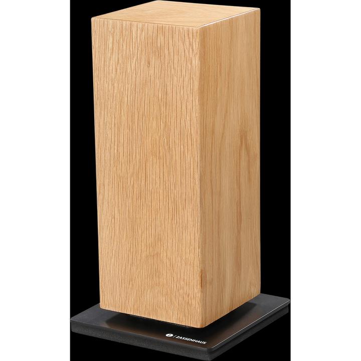 Actual product image Zassenhaus Magnetic knife block Spin oak rotatable 13x13x25.5 cm