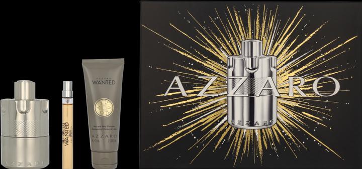Produktbild Azzaro Wanted Eau de Parfum 100ml Set + Eau de Parfum 10ml + Shower Gel (Parfum set)