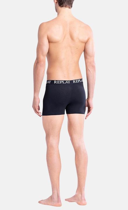 Produktbild Replay Trunk BOXER Style 01/C Basic Cuff Logo im 3er Pack (L, 3er Pack)