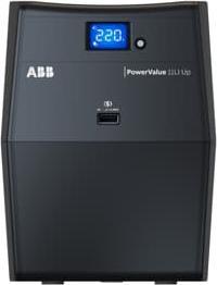 Produktbild ABB PowerValue 11LI Up 1000VA (1000 VA, 600 W, Line-Interaktiv USV)
