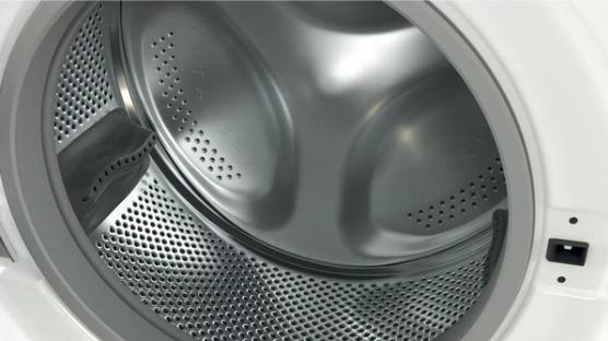 Actual product image Indesit BWSE 71295X WSV EU Washing machine, Front Loading, Energy Class B, Capacity 7 kg, White (7 kg, Left, EU plug)
