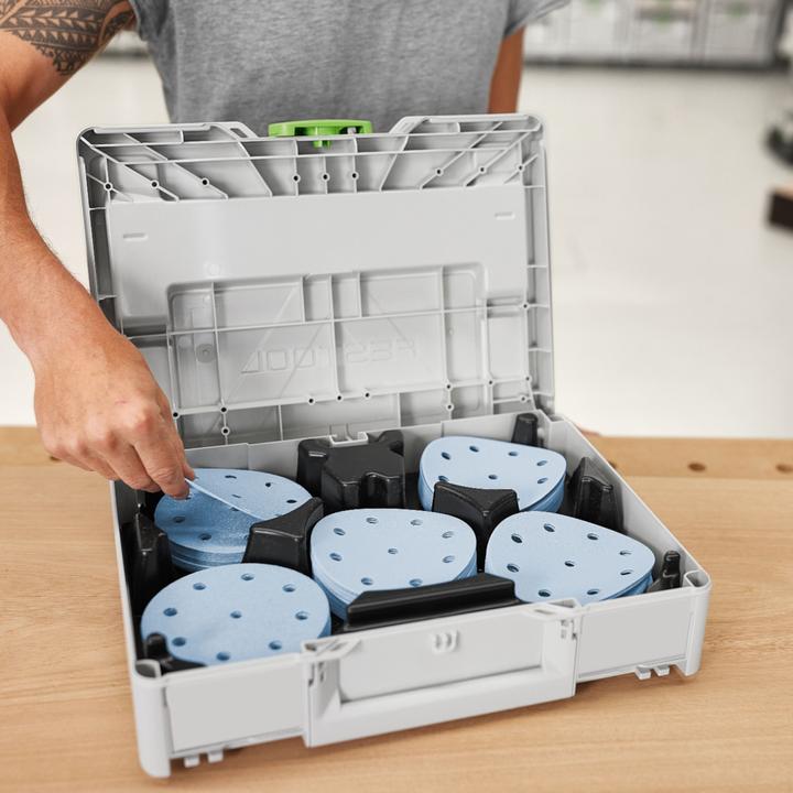Produktbild Festool SYS-STF D125 GR-Set (P180, P60, P120, P220, P80)
