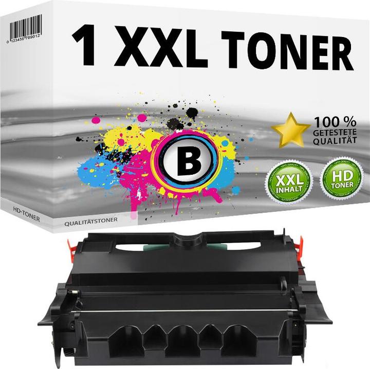Produktbild Druckfuxx 1x XXL TONER für LEXMARK Optra T640 T640DN T642 T642DN T644 T644DN 640