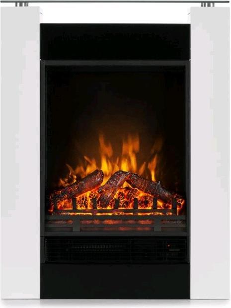 Produktbild Klarstein Studio 5 Elektrischer Kamin Weiss (1800 W)