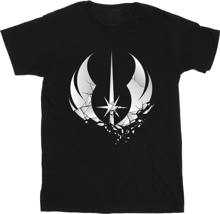 Actual product image Star Wars Boys Obi-Wan Kenobi Order Fractured T-Shirt (104)