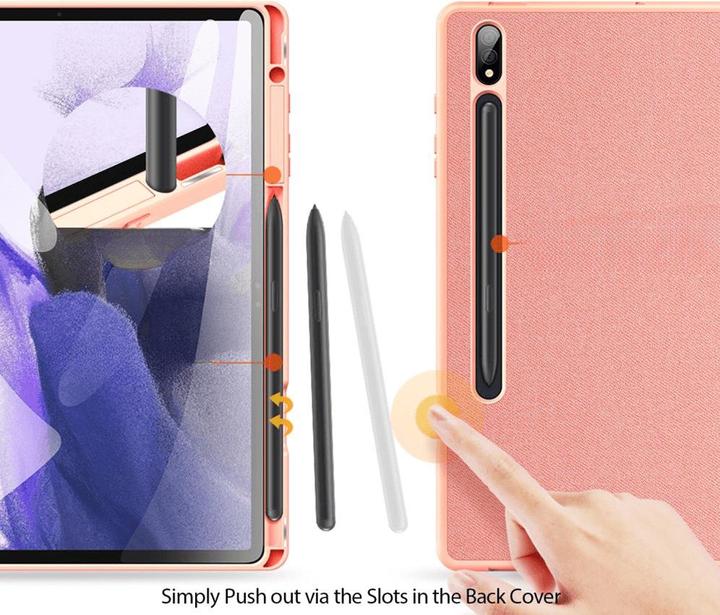 Image du produit Dux Ducis Galaxy Tab S9 Ultra - Domo Case rose (Galaxy Tab S9 Ultra, Galaxy Tab S8 Ultra)