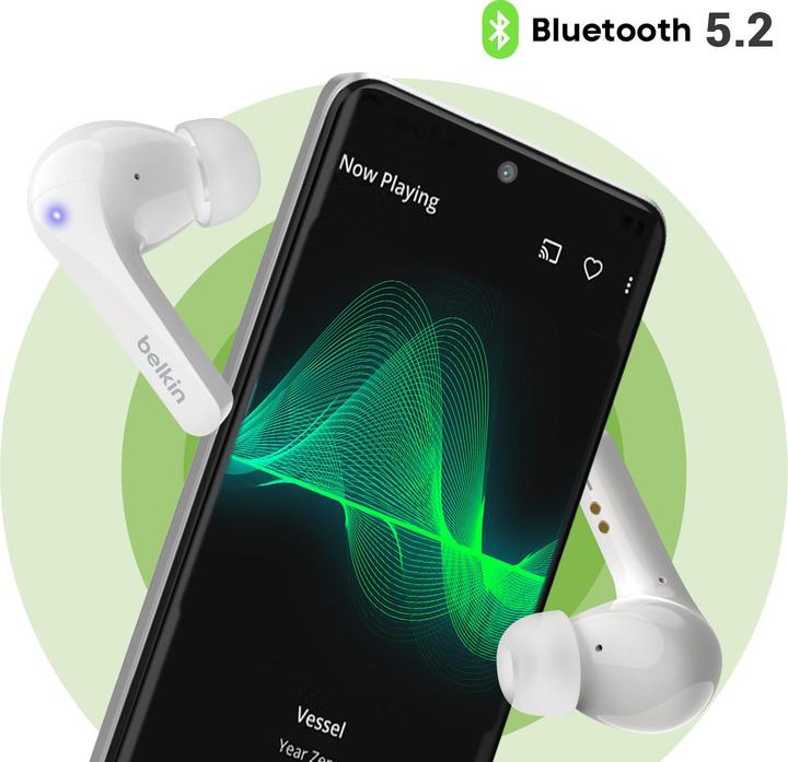 Image du produit Belkin Soundform Motion (ANC, 9 h, Sans fil)