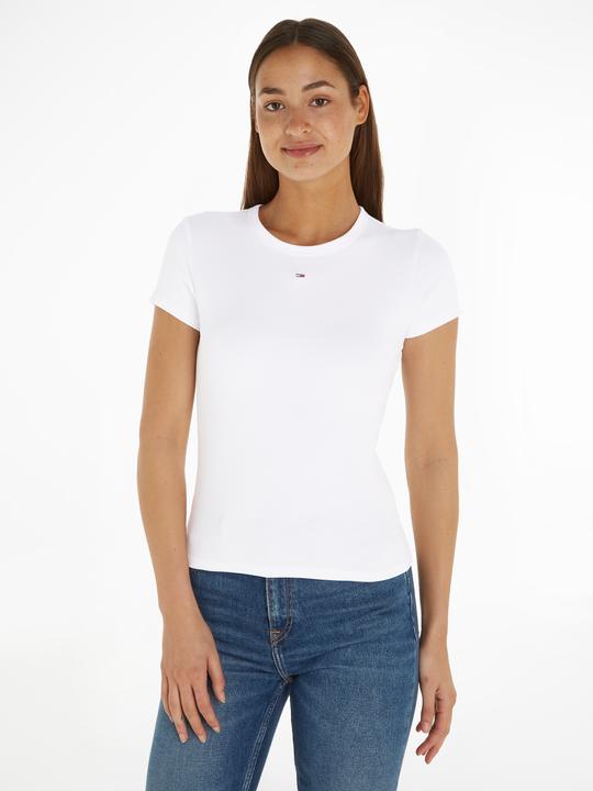 Produktbild Tommy Jeans Tjw Slim Essential Rib Ss Ext (S)
