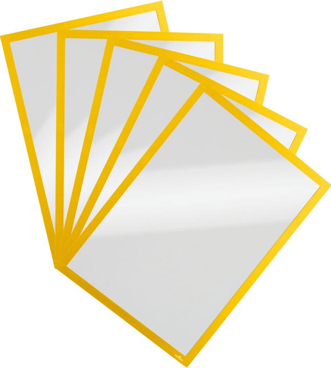 Actual product image Durable 2 magnetic frames DURAFRAME® MAGNETIC A4 yellow