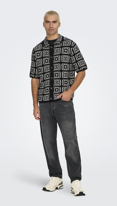 Immagine prodotto Only & Sons ONSBART Gestricktes Polo-Hemd Polo (L)