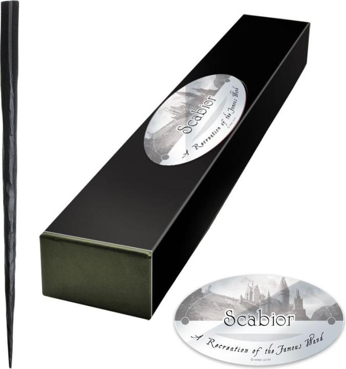 Actual product image Noble Collection Harry Potter Wand Scabior (Character Edition)