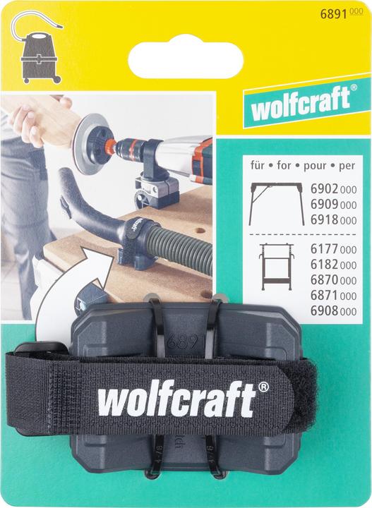 Image du produit wolfcraft wolfcraft 1 Schlauchhalterung für Staubsauger
