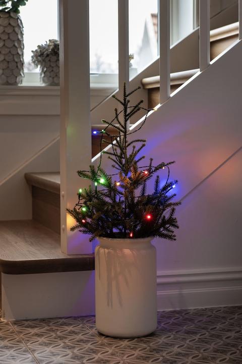 Actual product image Konstsmide 1469-100 Fairy lights with batteries indoor battery-operated Quantity (4.85 m)