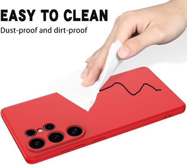 Actual product image MU Classic Liquid Silicone Series (Samsung Galaxy S25 Ultra)